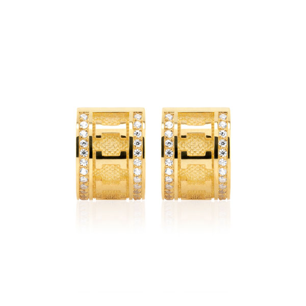 톨로스 다이아 라인 이어링 6, 라지 모델 (18K 옐로우 골드 - 다이아몬드 168개),이탈리아 명품주얼리 브랜드인 포이베 포이베주얼리 phoibe 에서 판매하는 목걸이,반지,귀걸이,팔찌 주얼리 상품