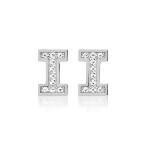 톨로스 스틸로스 다이아 이어링 (14K 화이트 골드 - 다이아몬드 20개),이탈리아 명품주얼리 브랜드인 포이베 포이베주얼리 phoibe 에서 판매하는 목걸이,반지,귀걸이,팔찌 주얼리 상품